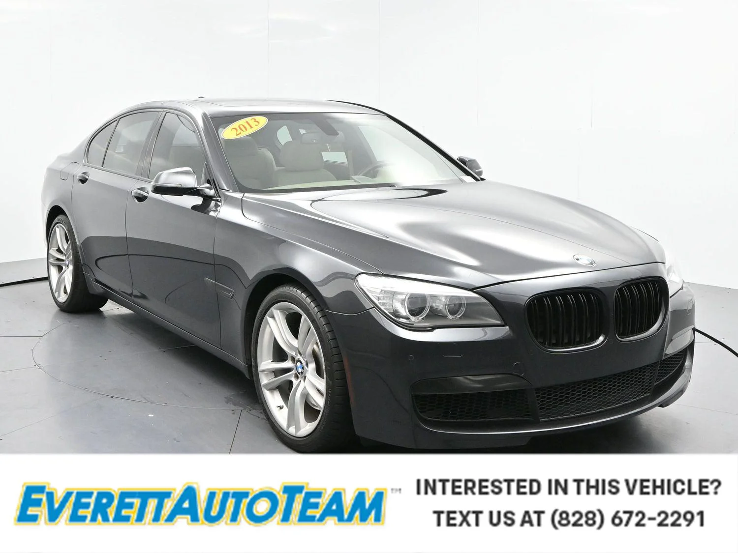 Used 2013 Dark Graphite Metallic Ii BMW 750i image 1