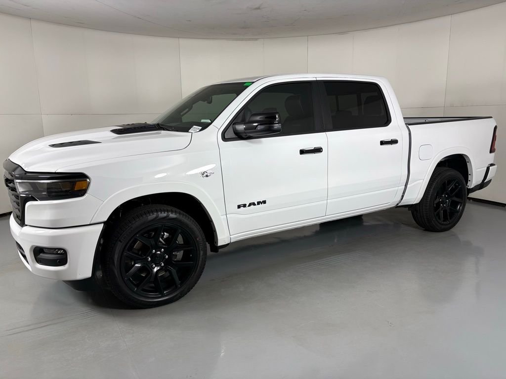 New 2026 Bright White Clear-Coat Exterior Paint RAM Laramie image 5