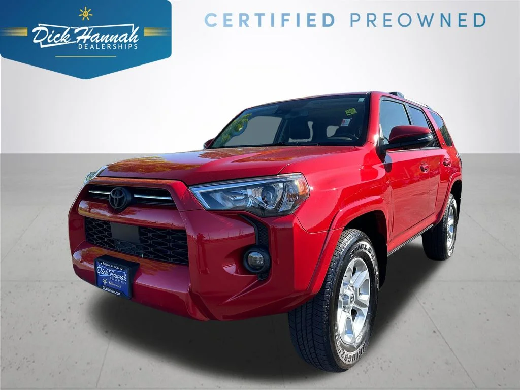 Certified Used 2023 Red Toyota SR5 Premium image 1