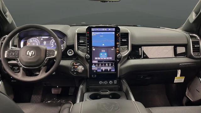 New 2026 Diamond Black Crystal Pearl-Coat Exterior Paint RAM Laramie image 11