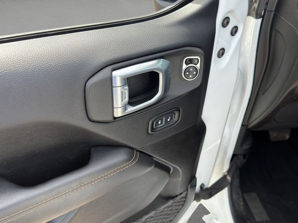 Used 2021 White Jeep Unlimited Sahara 4xe image 12