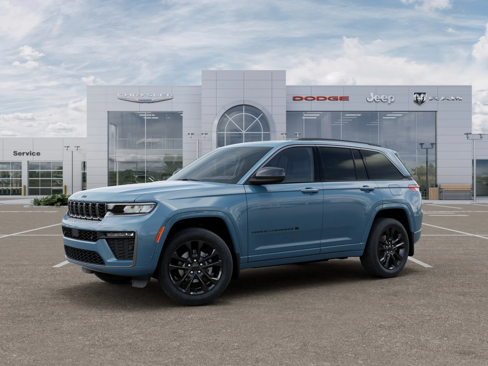 New 2026 Steel Blue Jeep Limited Reserve image 30