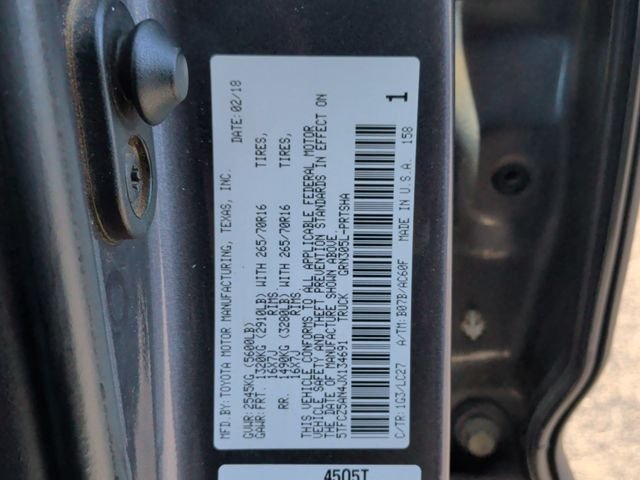 Used 2018 Gray Toyota TRD Off-Road image 34