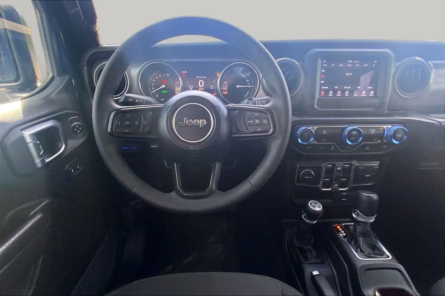 Used 2023 Black Clearcoat Jeep Willys image 6