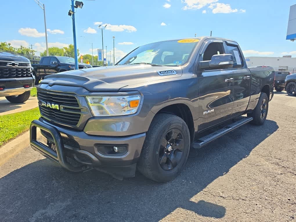 Used 2021 Granite Crystal Metallic Clearcoat Ram Big Horn image 3