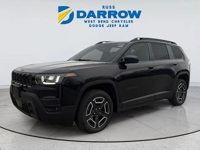 New 2026 Diamond Black Crystal Pearl-Coat Exterior Paint Jeep Limited image 1