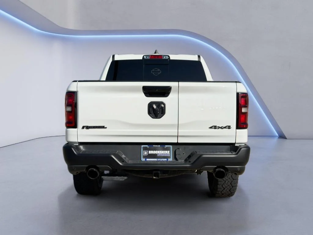 Used 2025 Bright White Clearcoat Ram Rebel image 5