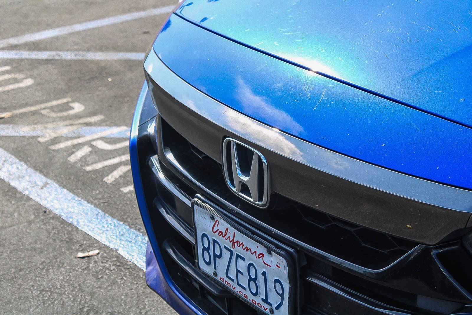 Certified Used 2020 Obsidian Blue Pearl Honda Sport image 5