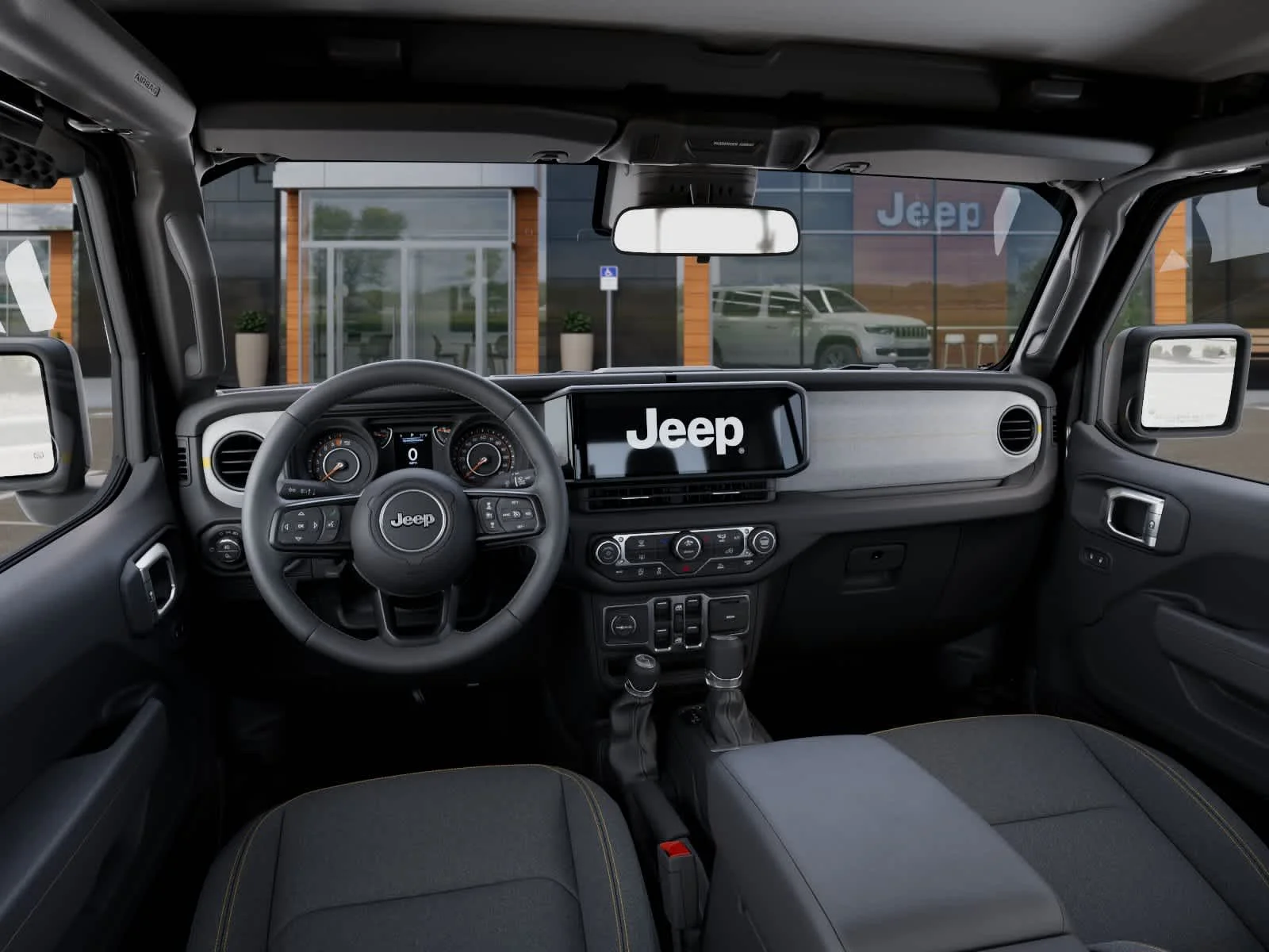 New 2026 Granite Crystal Metallic Clearcoat Jeep Sport S image 14