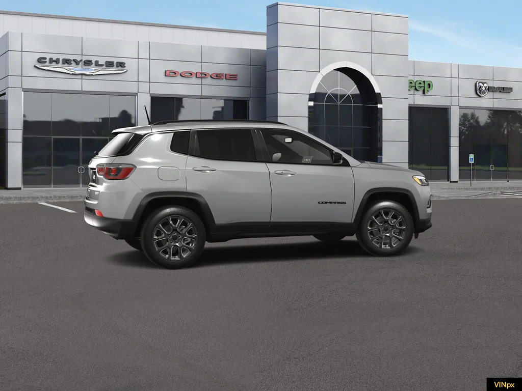 New 2026 Silver Zynith Metallic Clear-Coat Exterior Paint Jeep Latitude image 14