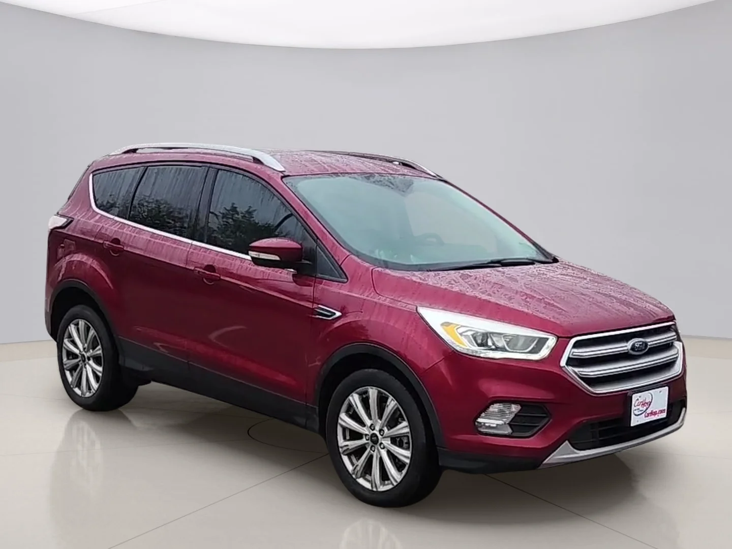 Used 2017 Red Ford TITANIUM image 7
