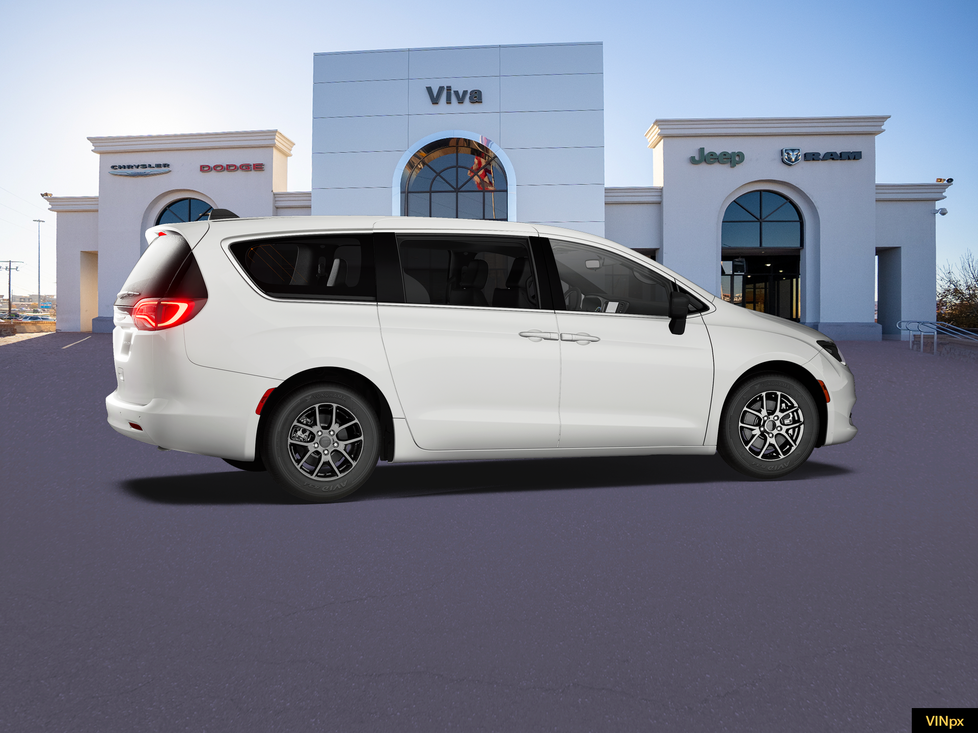 New 2027 Bright White Clear-Coat Exterior Paint Chrysler LX image 15