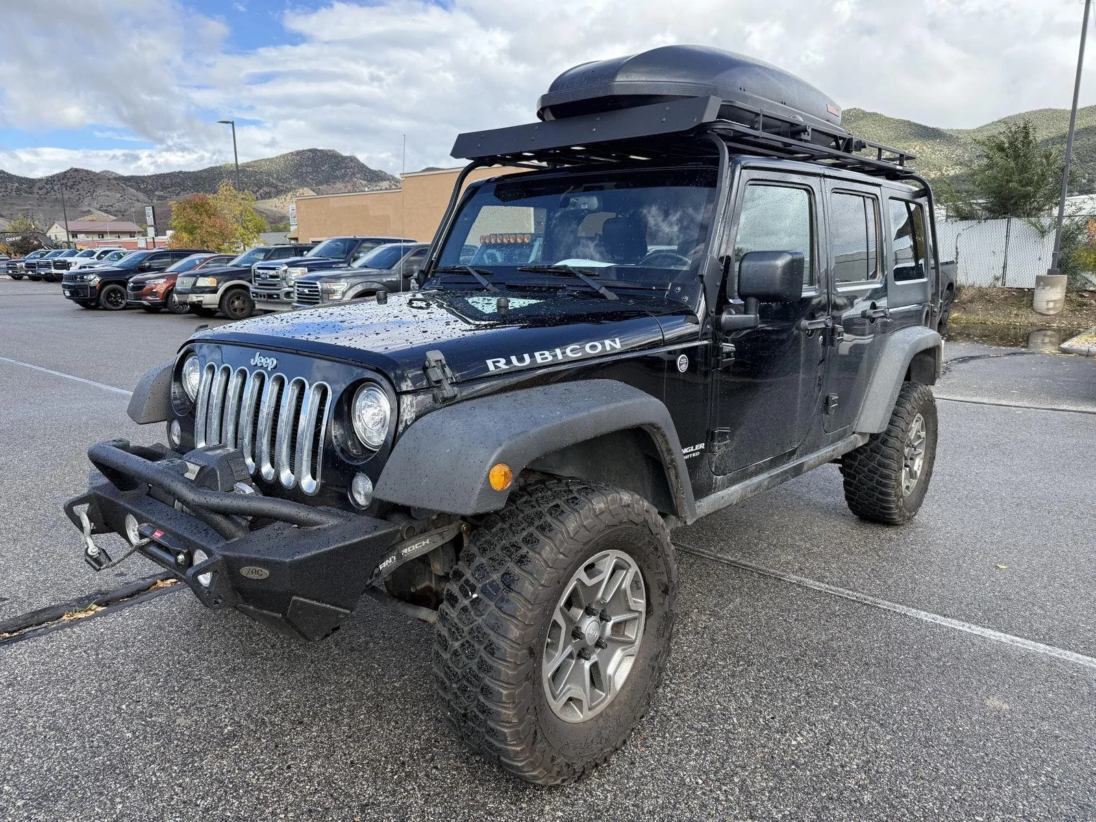 Used 2017 Black Jeep Rubicon image 1
