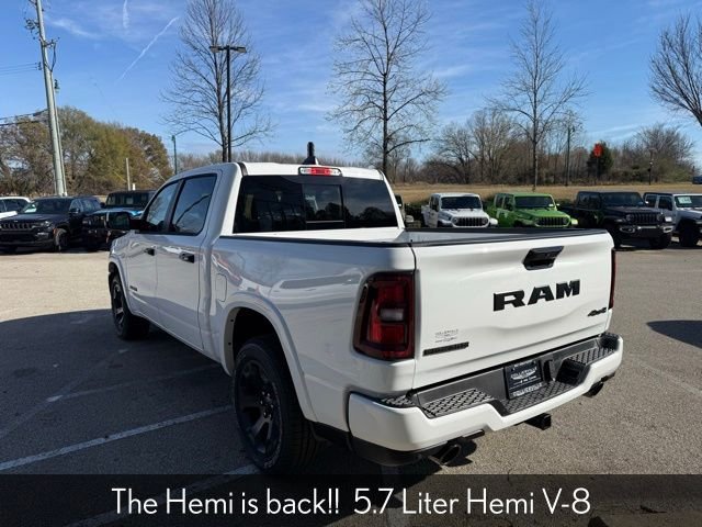New 2026 Bright White Clear-Coat Exterior Paint RAM Big Horn/Lone Star image 3