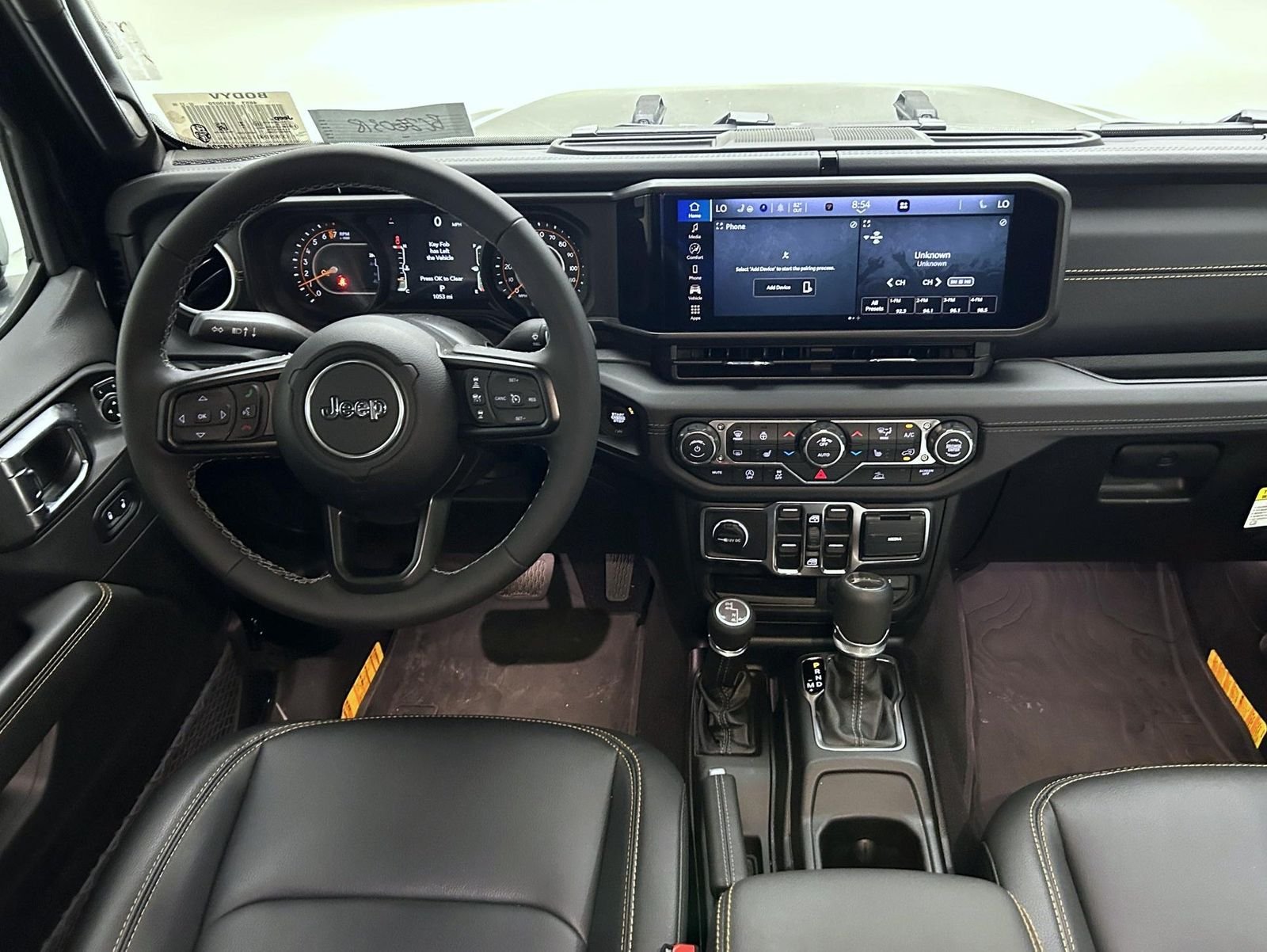 New 2026 Black Clearcoat Jeep Sahara image 14