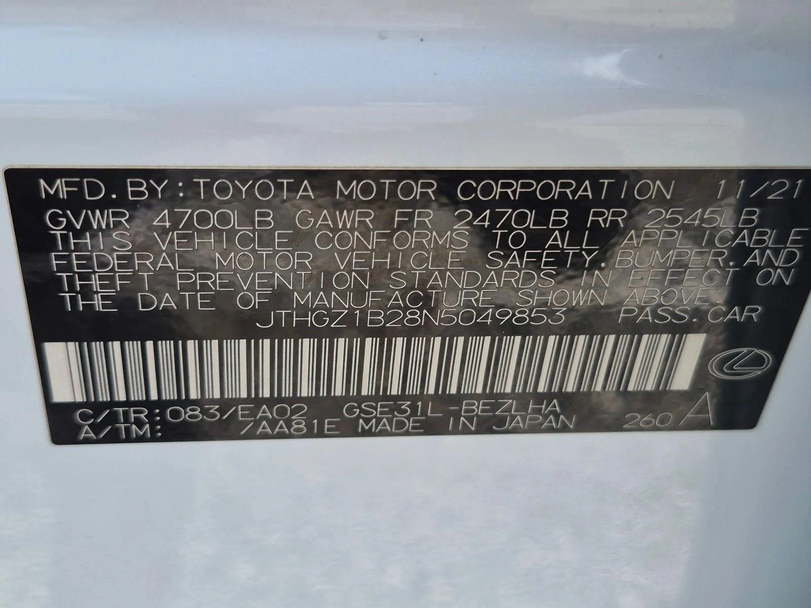 Used 2022 Ultra White Lexus IS 350 F SPORT image 15