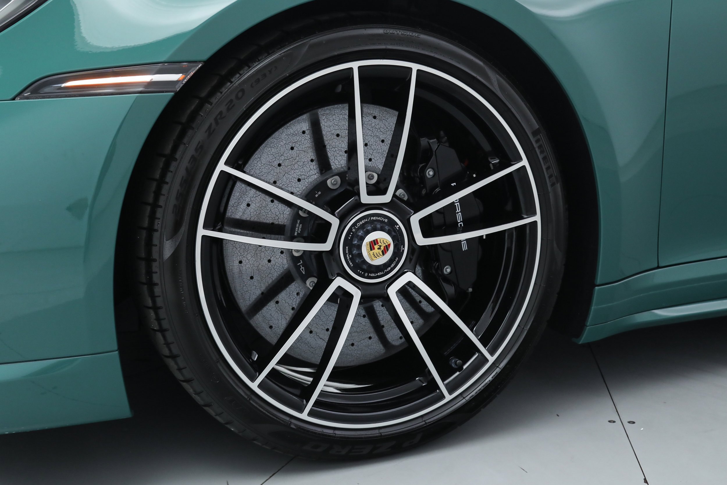 Used 2023 Green Porsche Turbo S Coupe image 12