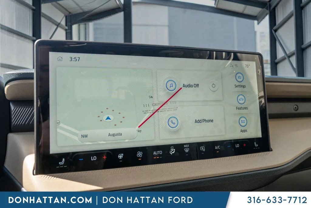 New 2026 Azure Gray Metallic Tri-Coat Ford Lariat® image 9