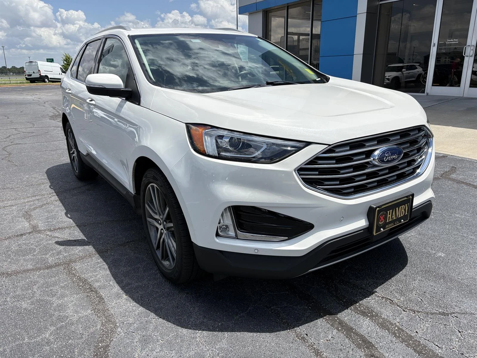 Used 2021 White Ford Titanium image 14