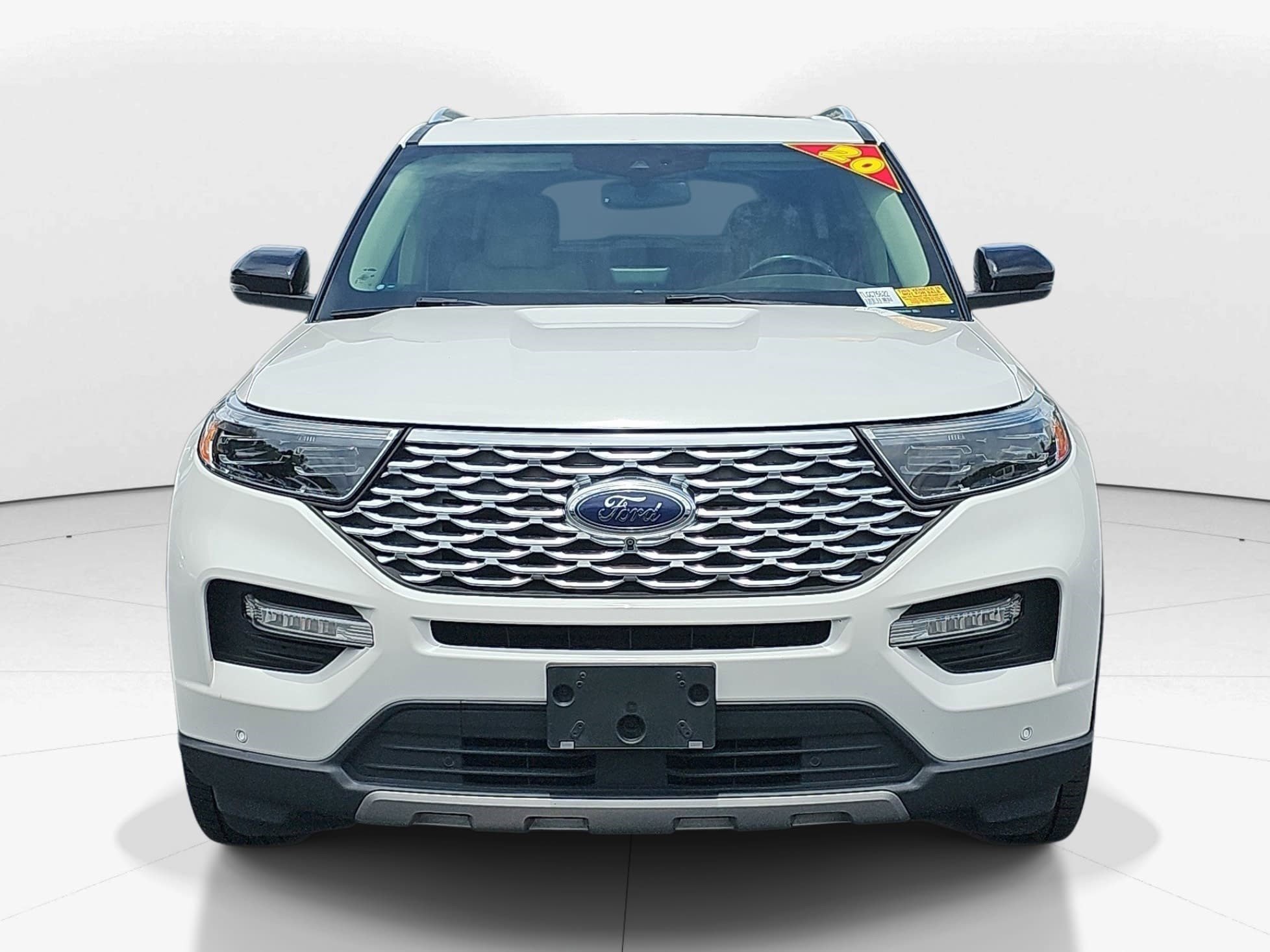 Used 2020 White Ford Platinum image 7