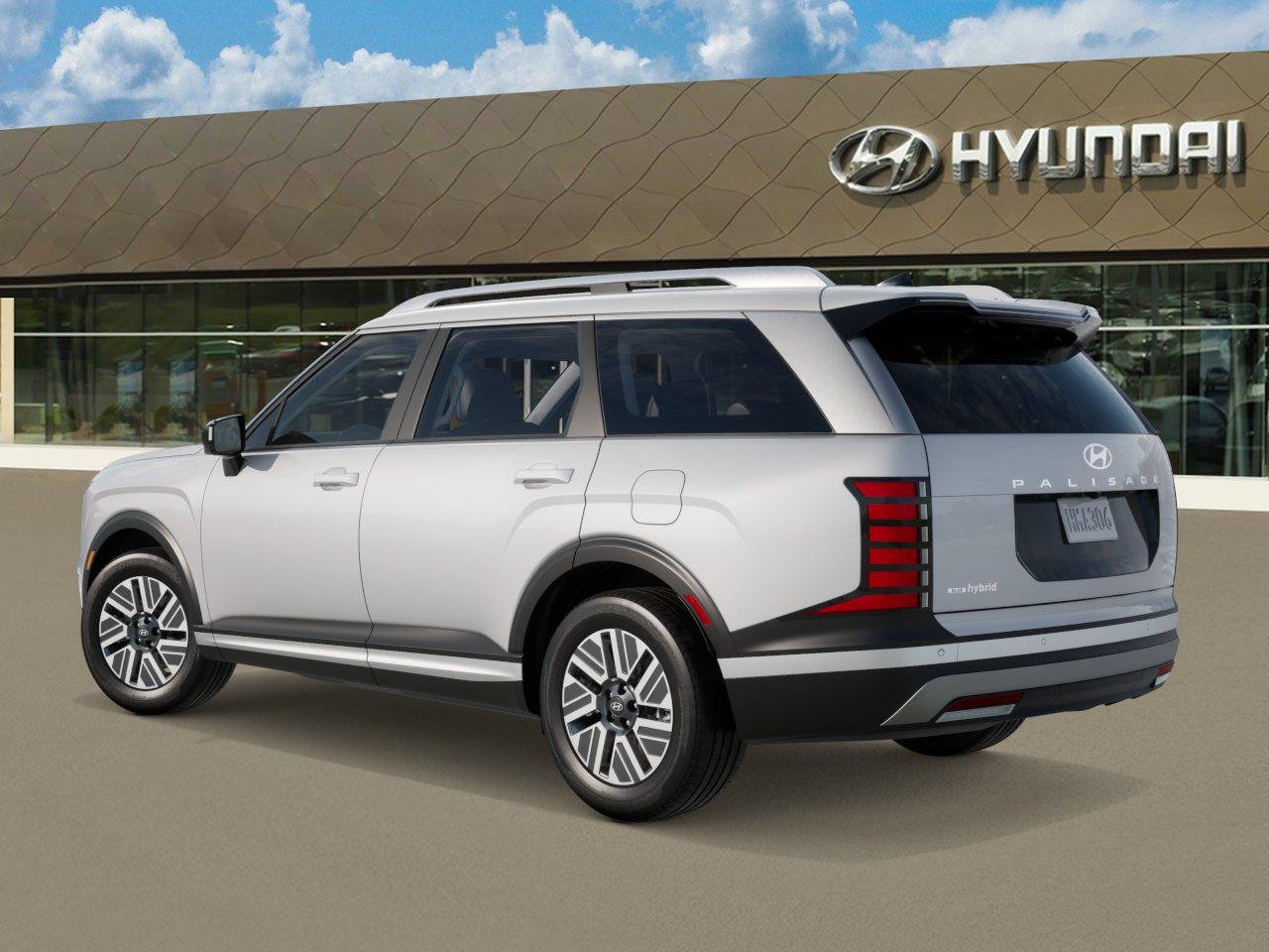 New 2026 Creamy White Pearl Hyundai Blue SEL 8P image 5