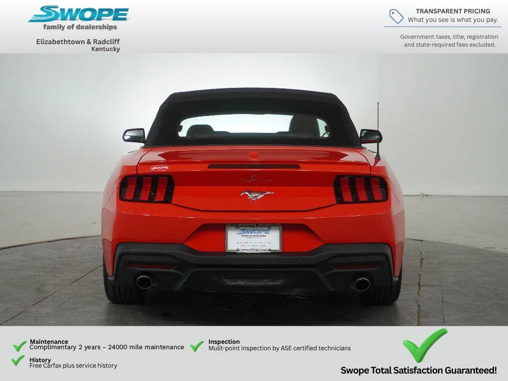 Used 2024 Race Red Ford EcoBoost Premium image 5