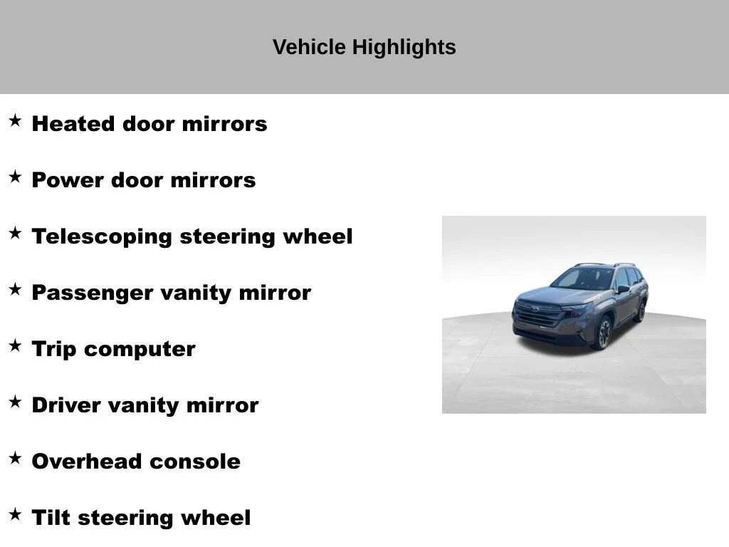 Used 2025 Gray Subaru Premium image 17