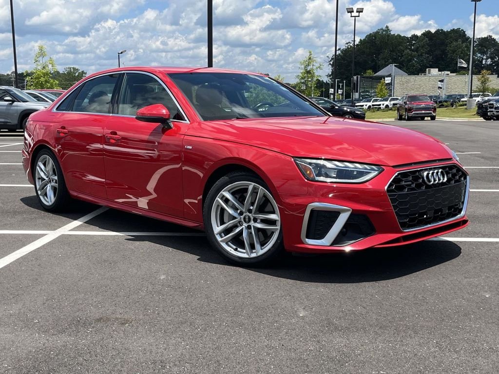 Used 2024 Red Audi 45 S line Premium Plus image 1