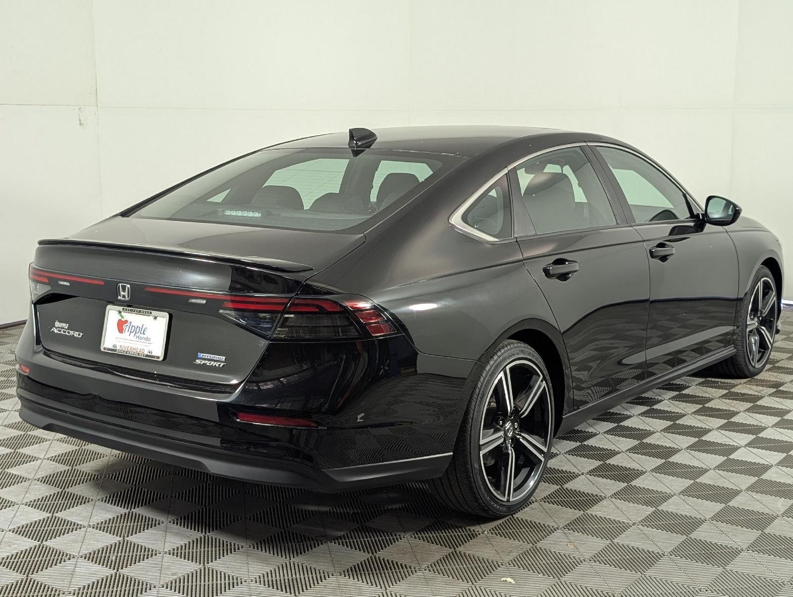Certified Used 2023 Crystal Black Pearl Honda HYBRID SPORT image 6