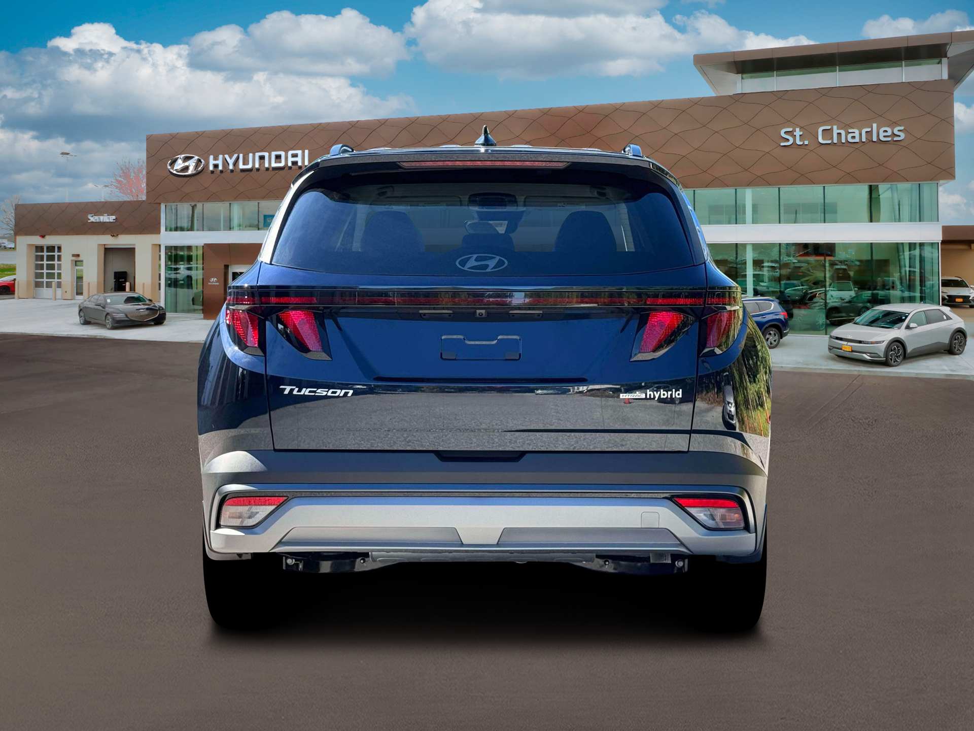 New 2026 Blue Hyundai SEL AWD image 6
