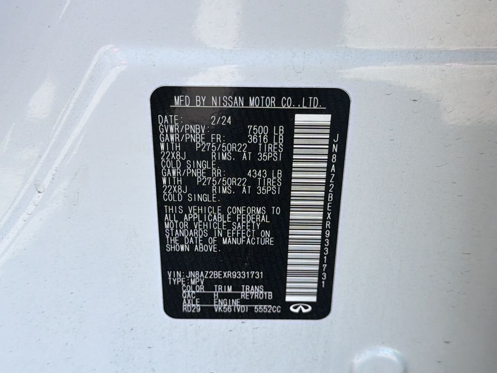 2024 INFINITI QX80 Sensory 4WD - Photo 40