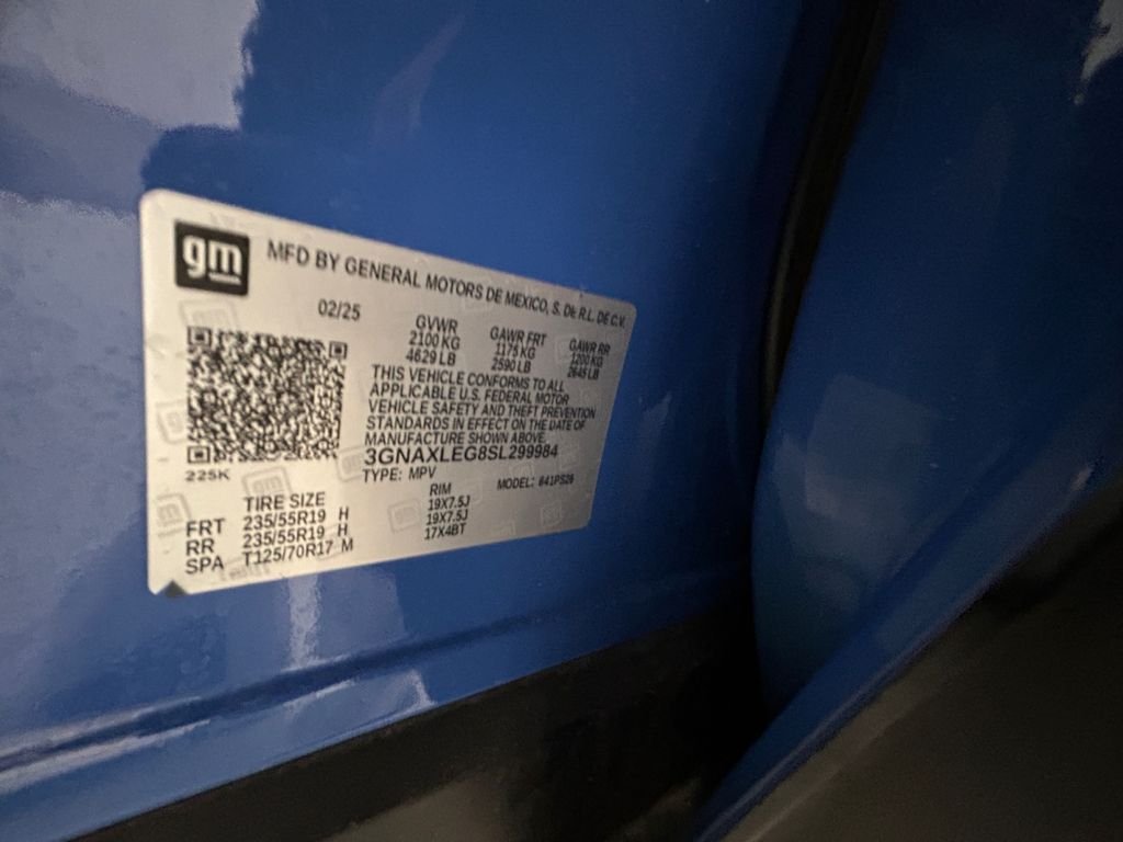 Used 2025 Blue Chevrolet RS image 20