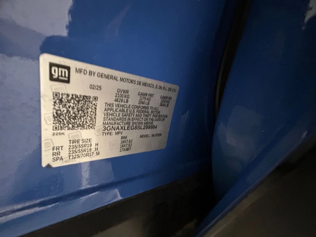 Used 2025 Blue Chevrolet RS image 20