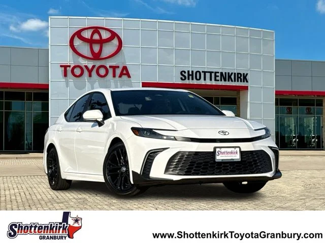 Used 2025 White Toyota SE image 1