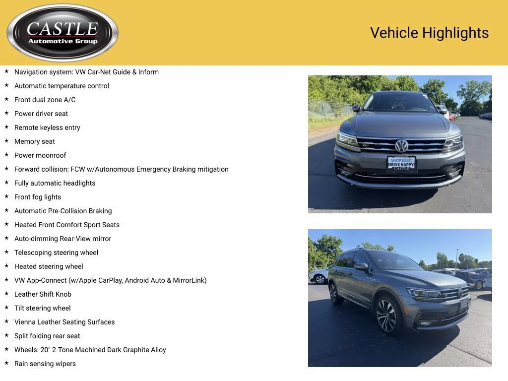 Used 2020 Silver Volkswagen 2.0T SEL Premium R-Line image 3