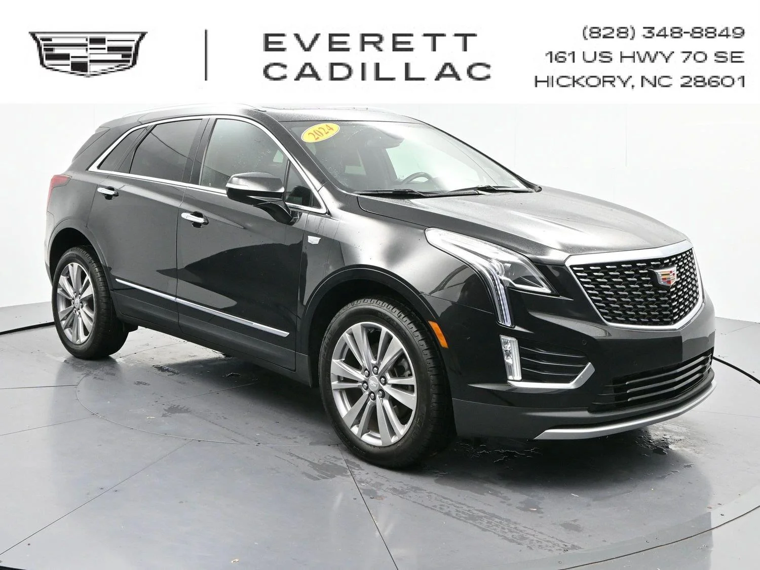 Used 2024 Stellar Black Metallic Cadillac Premium Luxury image 1