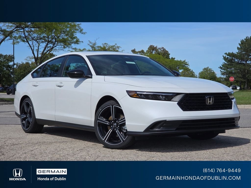New 2026 Platinum White Pearl Honda Sport image 1
