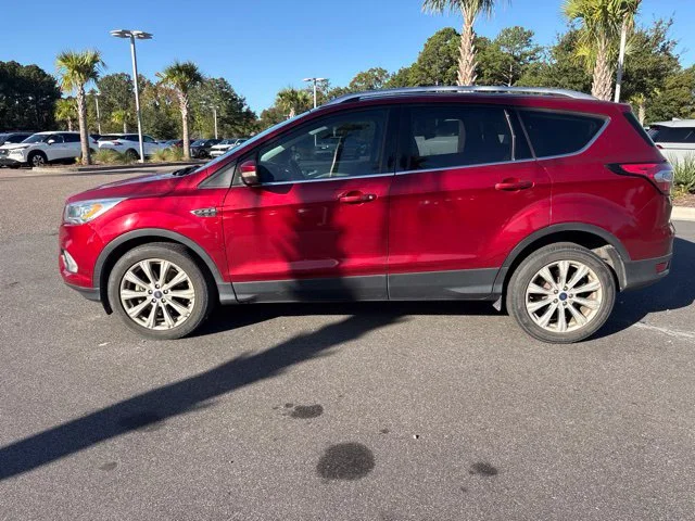 Used 2017 Red Ford Titanium image 7
