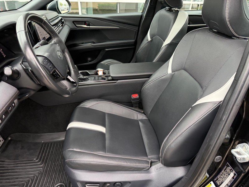 Certified Used 2025 MIDNIGHT BLACK METAL Toyota SE image 16