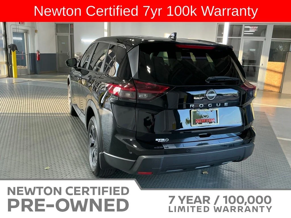 Certified Used 2025 Super Black Nissan SV image 21