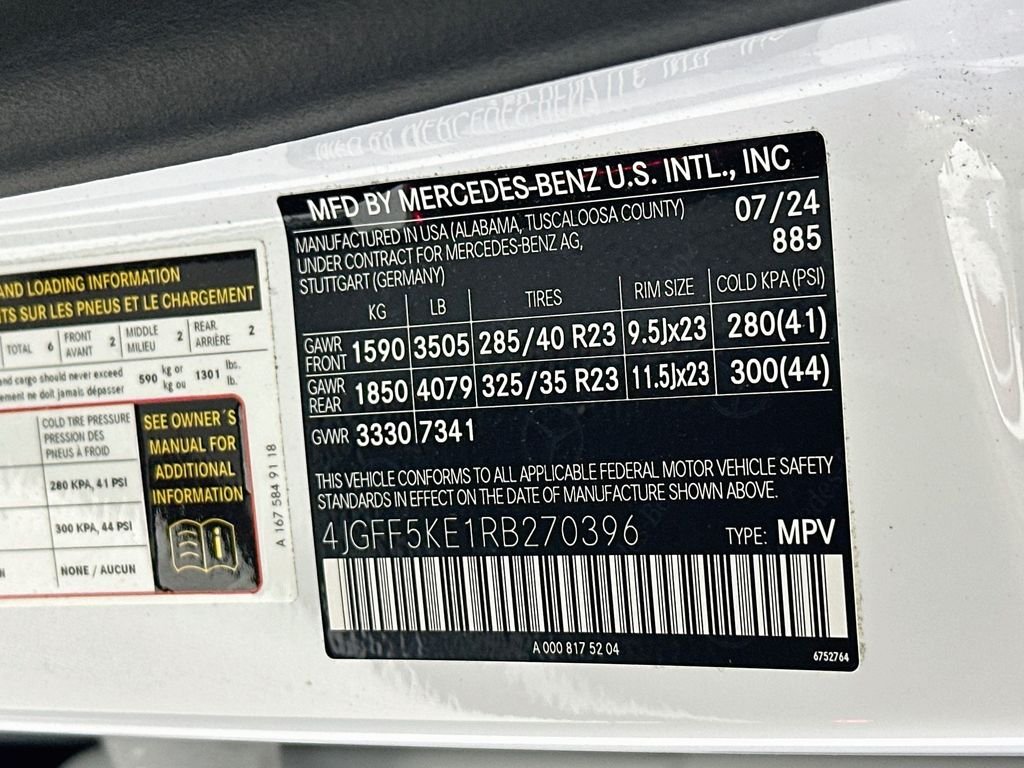 Certified Used 2024 White Mercedes-Benz GLS 450 image 33