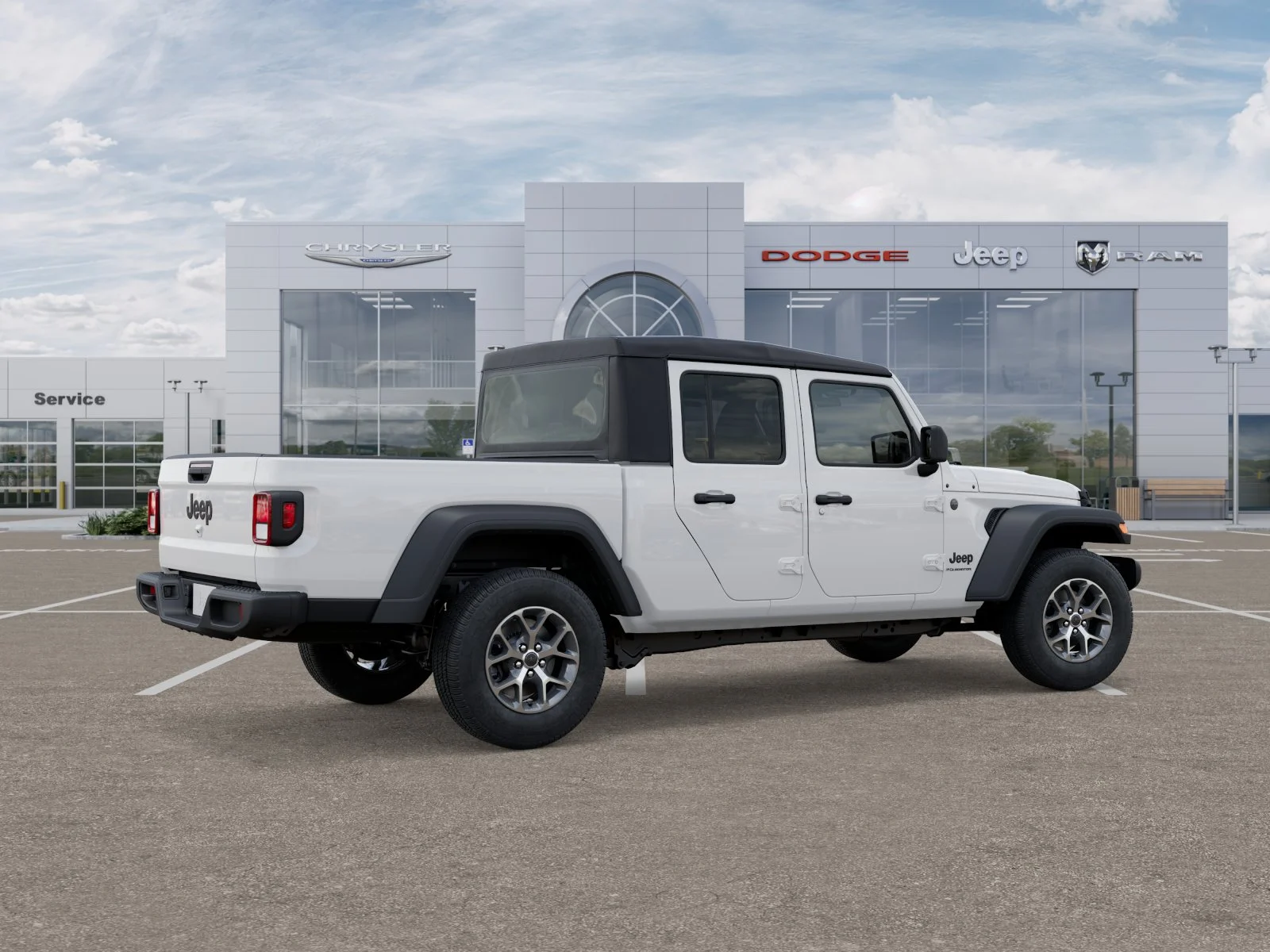New 2027 Bright White Clearcoat Jeep Sport S image 30