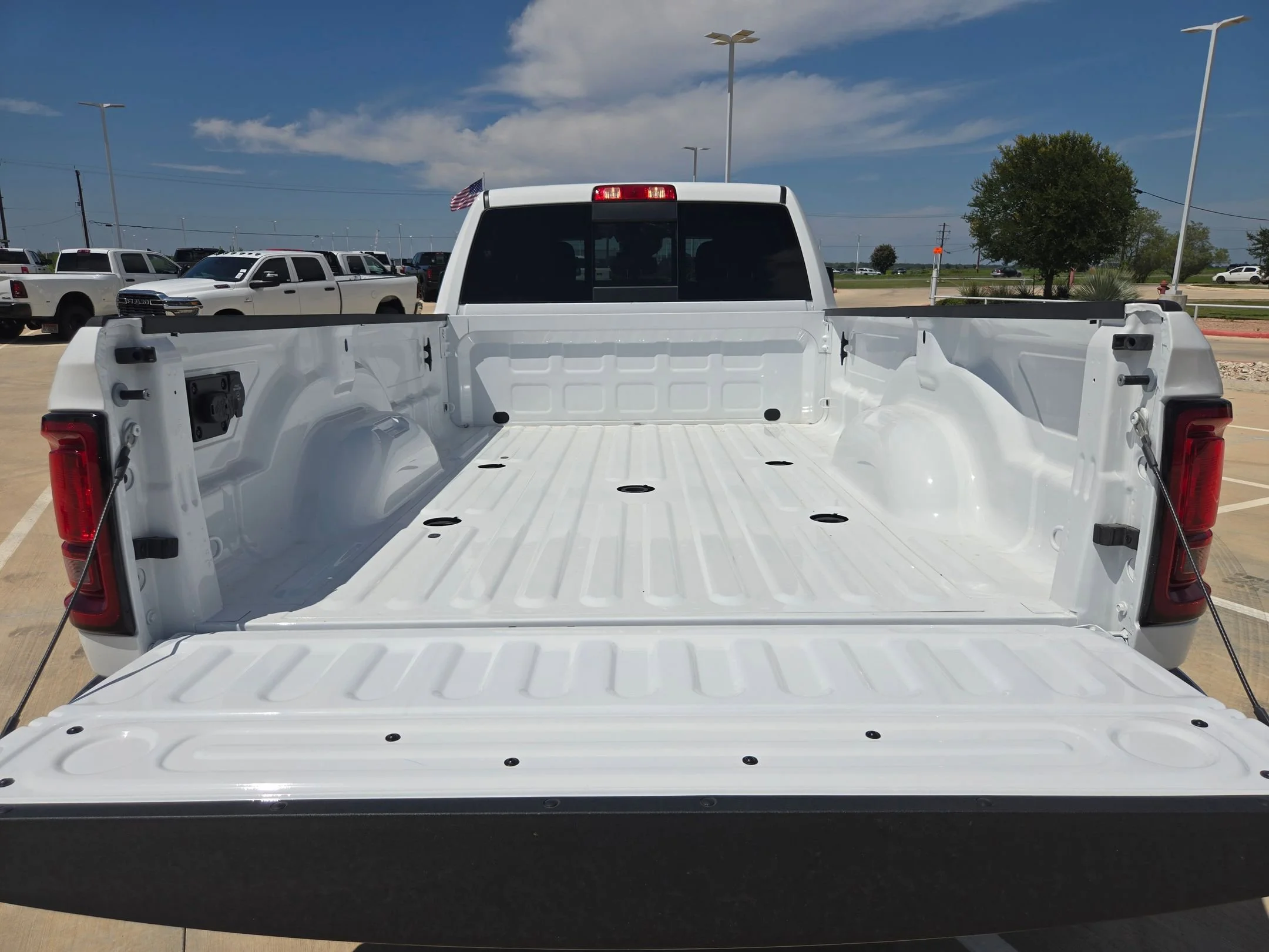 New 2026 Bright White Clear-Coat Exterior Paint RAM Tradesman image 21