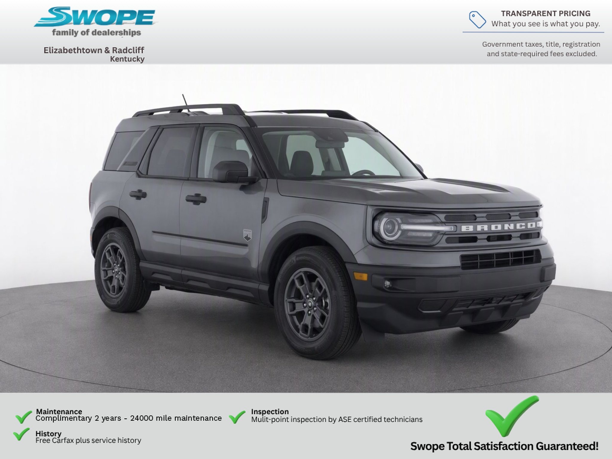 Used 2023 GRAY Ford Big Bend image 2