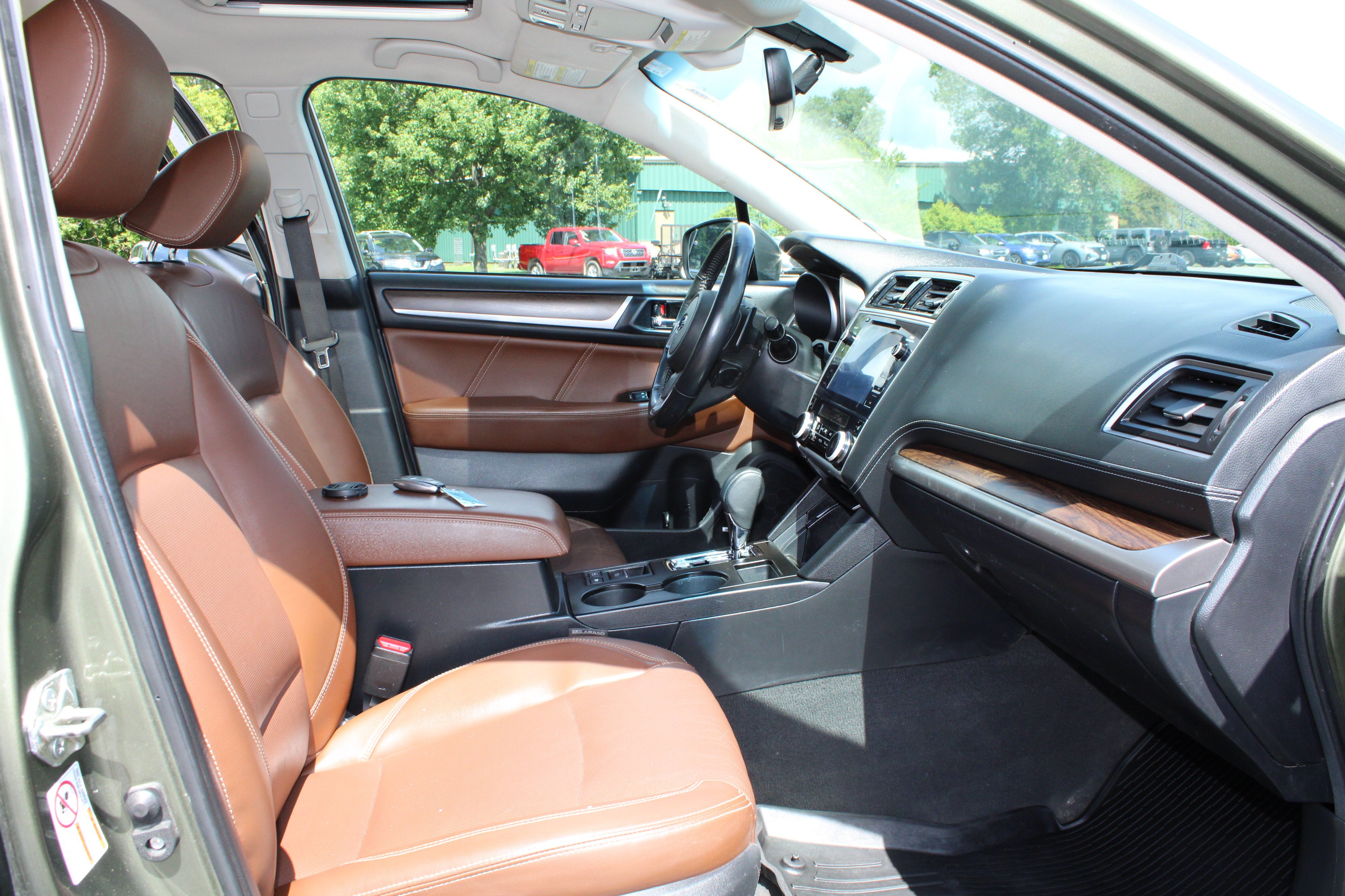 Used 2018 Wilderness Green Metallic Subaru Touring image 8