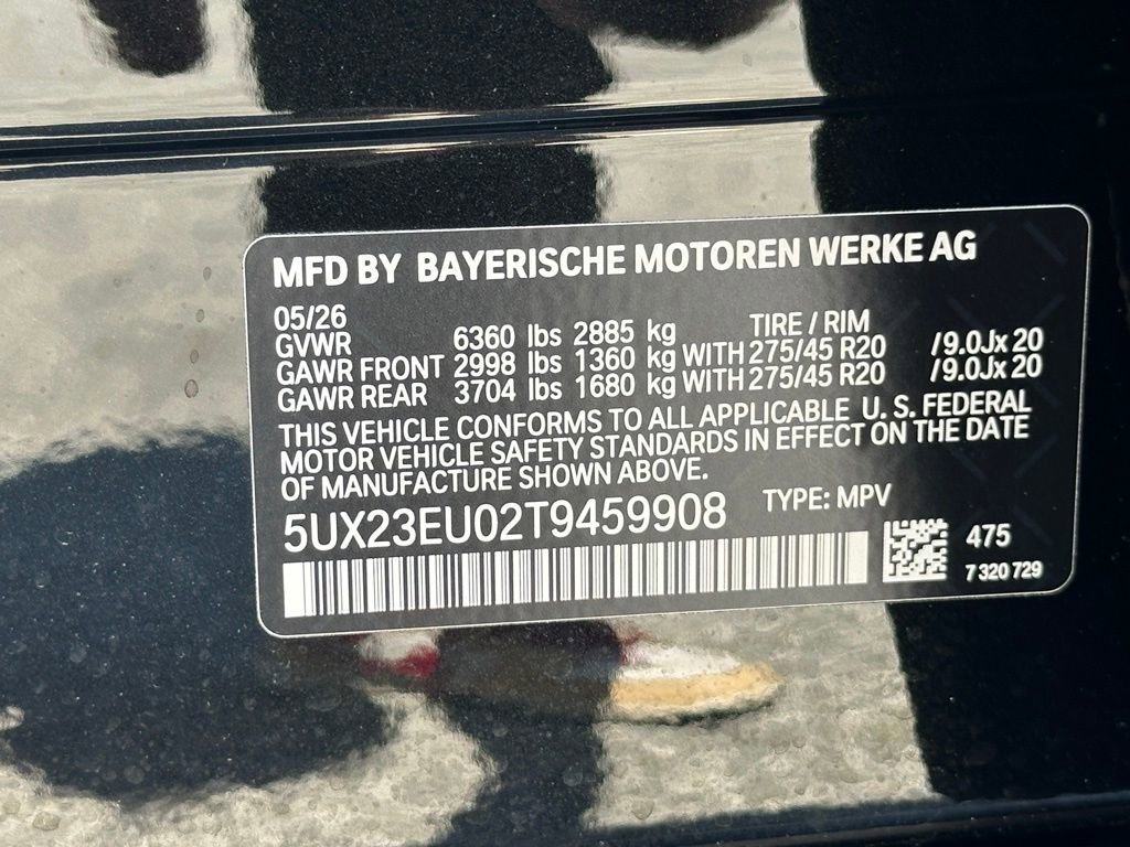 New 2026 Black Sapphire Metallic BMW xDrive40i image 44