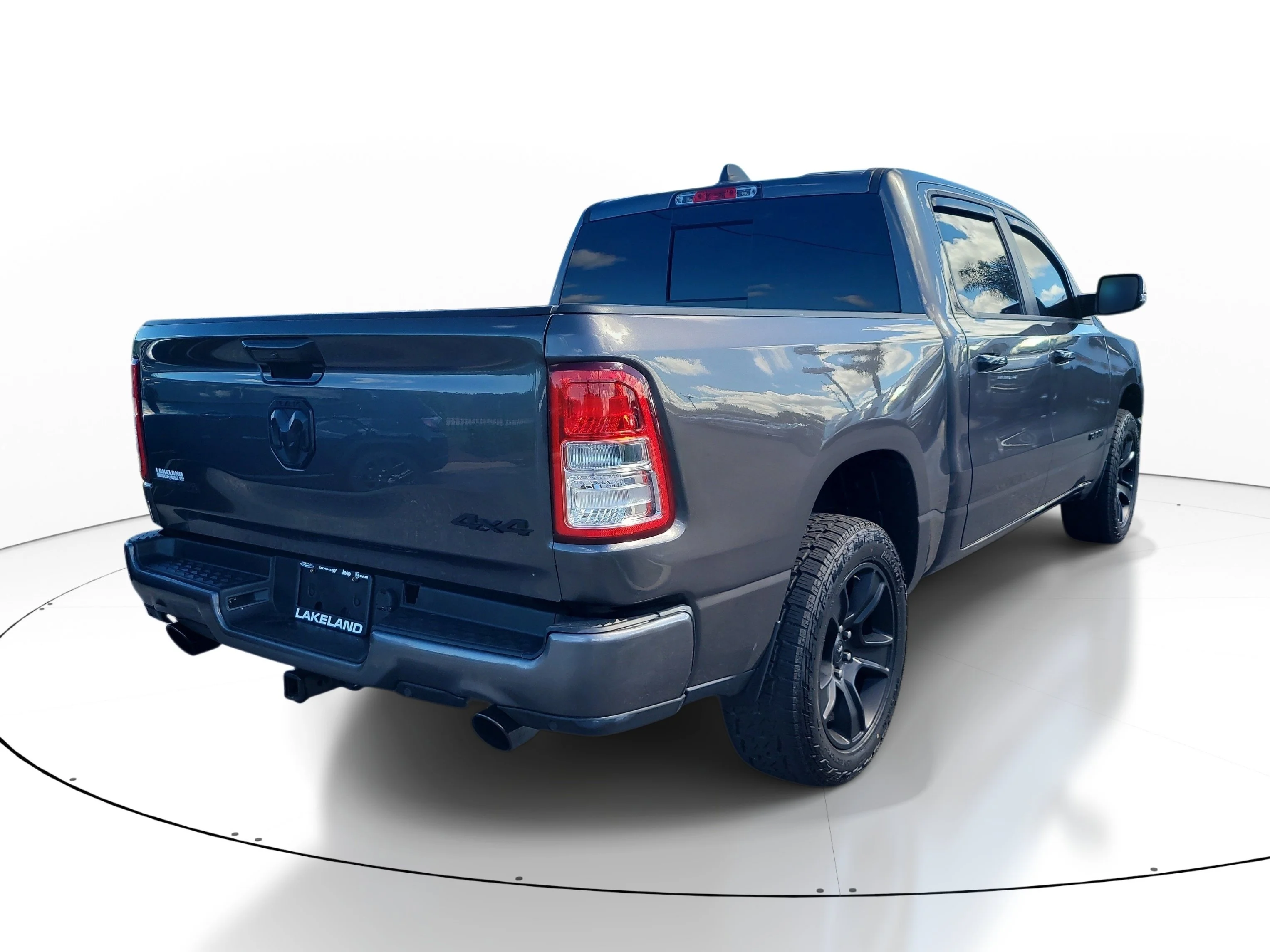 Used 2023 Granite Crystal Metallic Clearcoat Ram Big Horn image 4