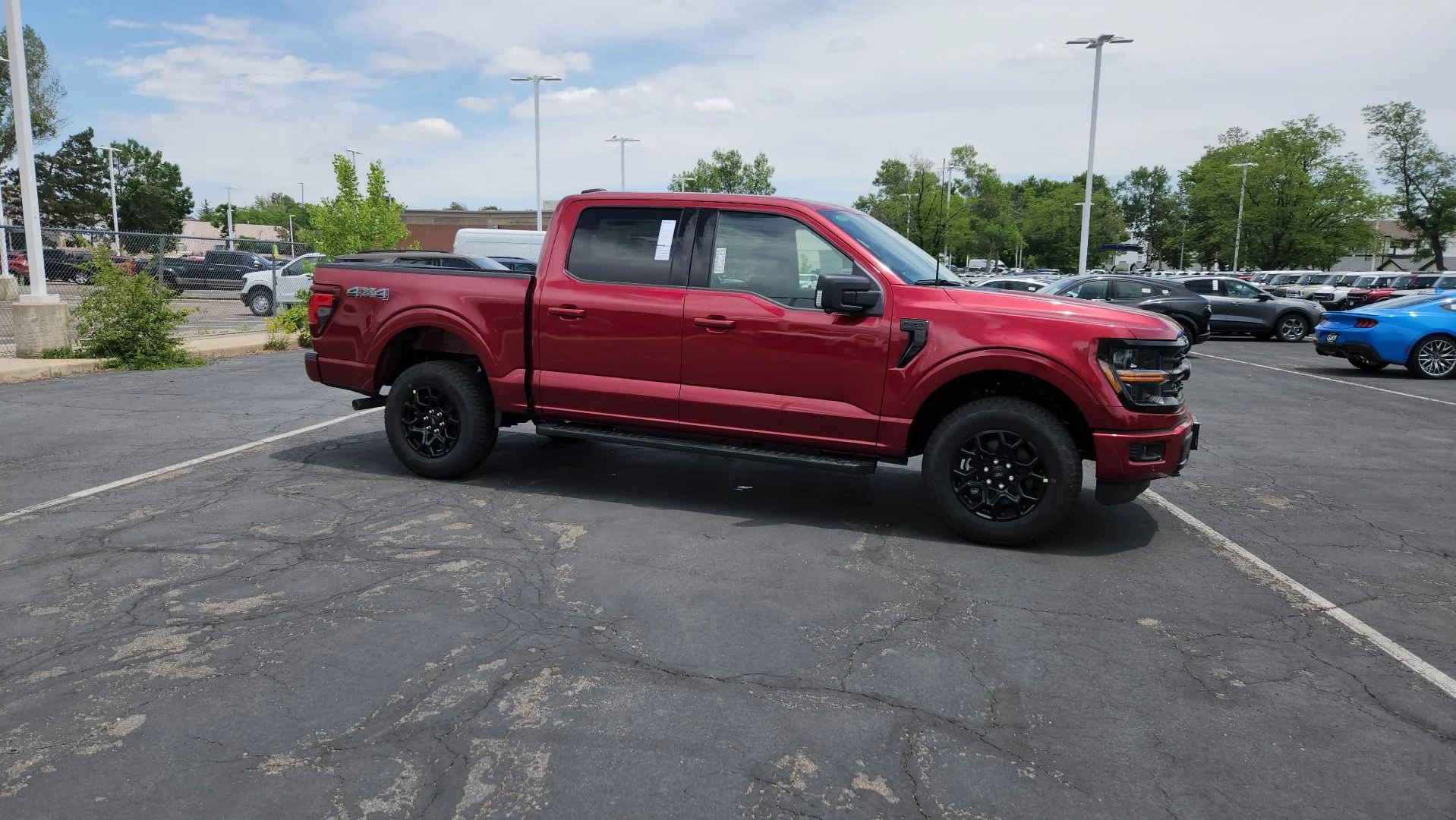 New 2026 Ruby Red Metallic Tinted Clearcoat Ford XLT image 17