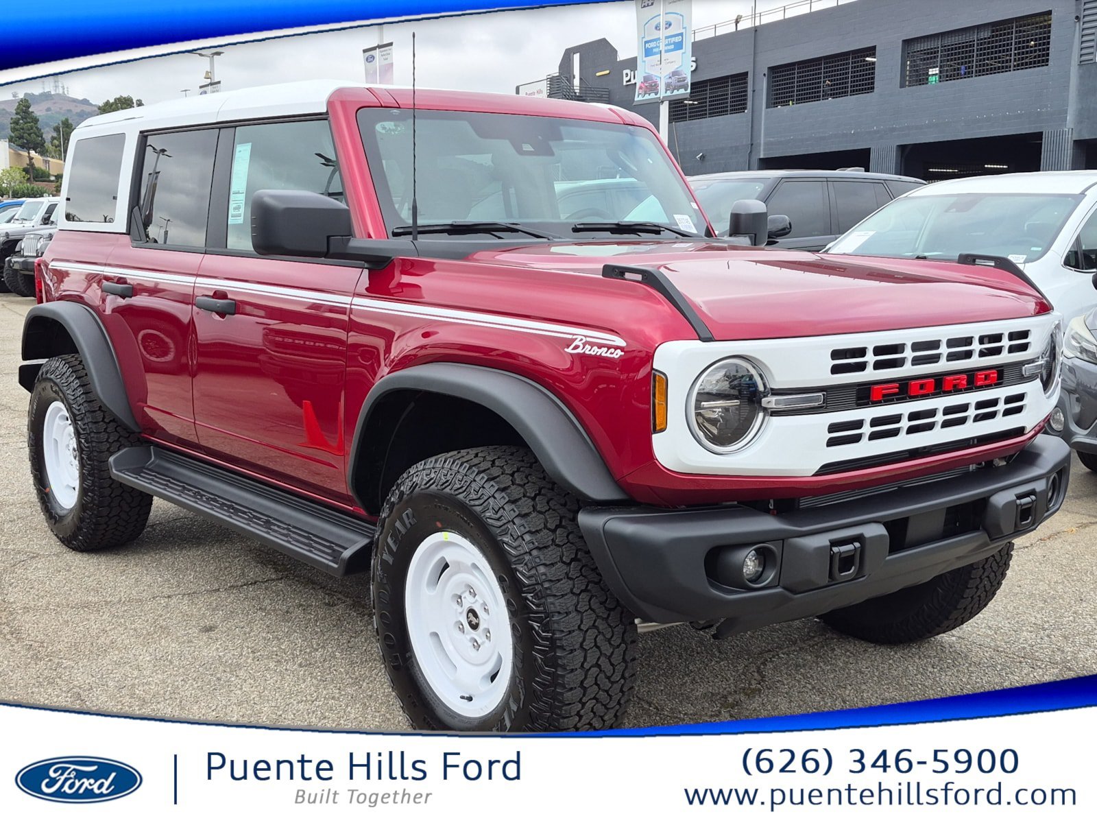 New 2026 Ruby Red Metallic Tinted Clearcoat Ford Heritage Edition image 1