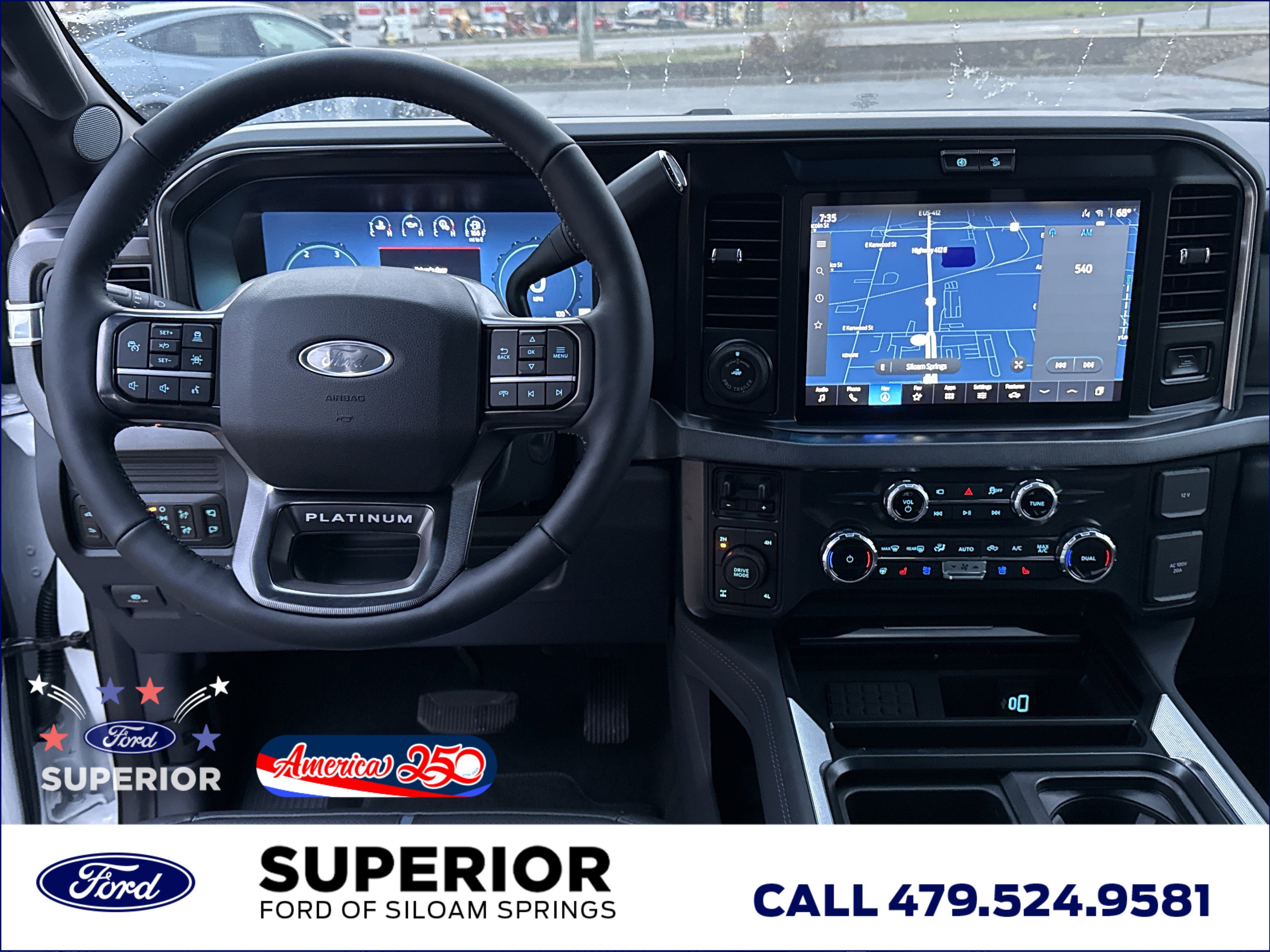 New 2026 Star White Metallic Tri-Coat Ford F-250® Platinum® image 8